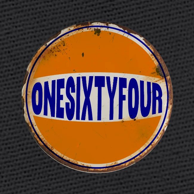 One Sixty Four --vintage auto inspired orange