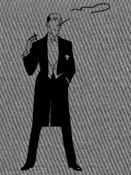 Smoking in a Tuxedo