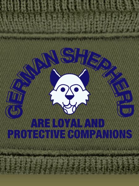 German Shepherd Loyalty Emblem