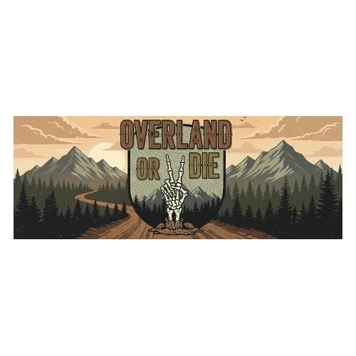 OVERLAND OR DIE BEANIE - Patch Beanie