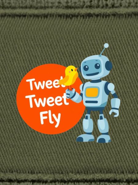 Robot and Bird Tweet Duo