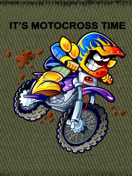 Vivid Moto Racer Neon Splash