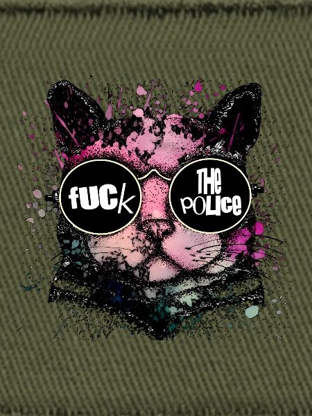 Rebel Cat Neon Splash Glasses