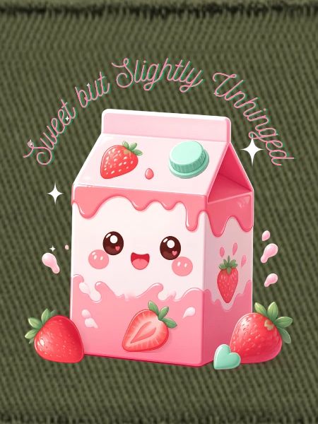 Sweet but Slightly Unhinged Milkbox
