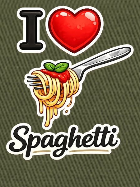 I Love Spaghetti Icon