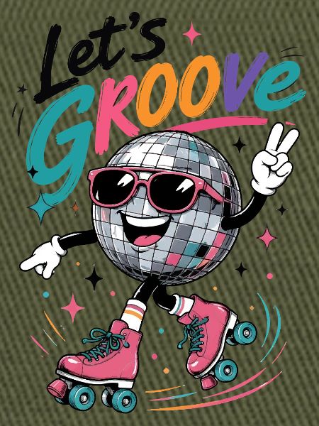 "Let's Groove" Retro Roller-Skating Disco