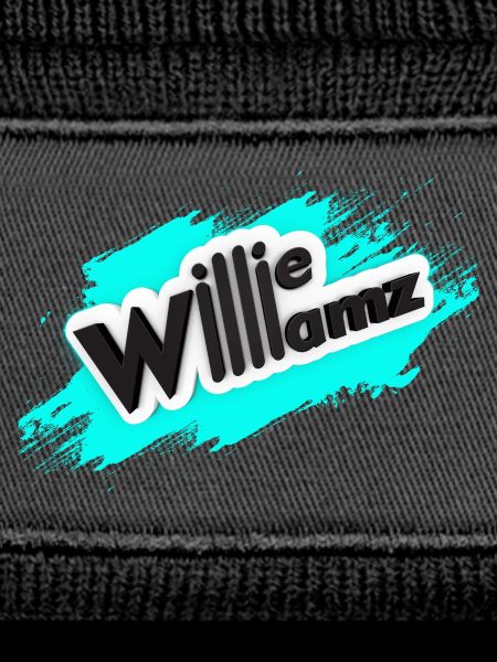 Willieamz Neon Splash Logo Tee