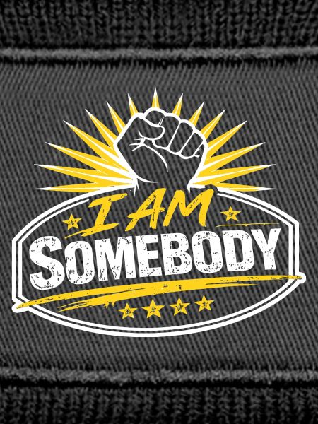 I Am Somebody Sunburst Badge