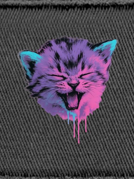 Neon Cat Splash