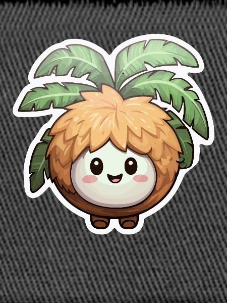 Coconut kawaii