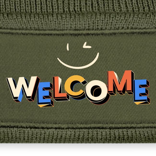 Smile and welcome design
