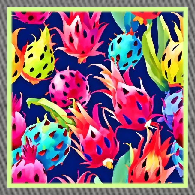Colorful Dragon Fruit