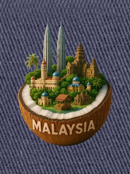 Malaysia Coconut Cityscape