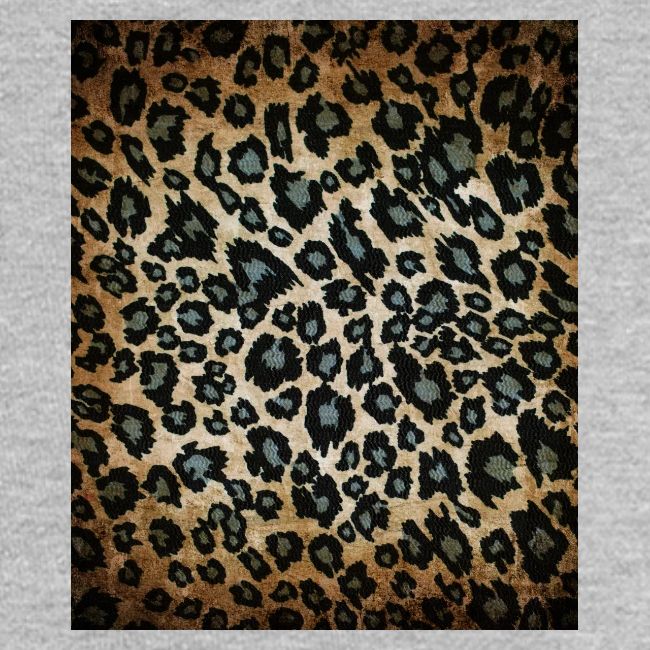 Blue Brown Black Leopard Pattern