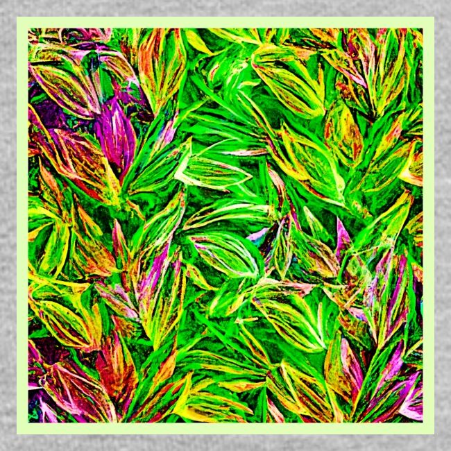 Textured Leaf Garden Art