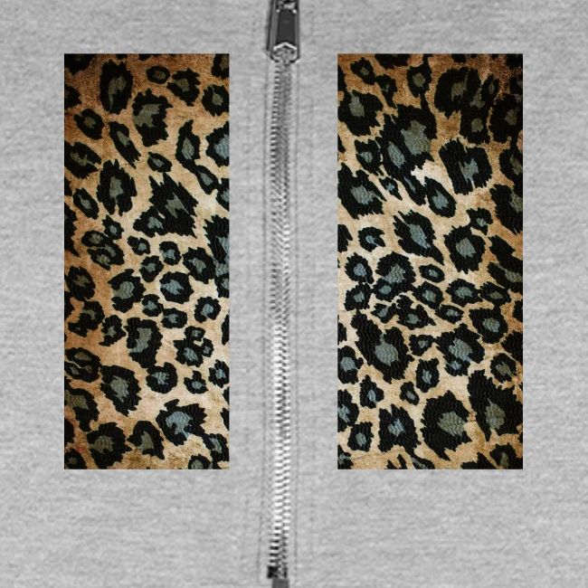Blue Brown Black Leopard Pattern