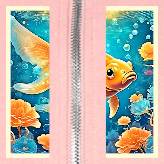 Underwater Goldfish Art