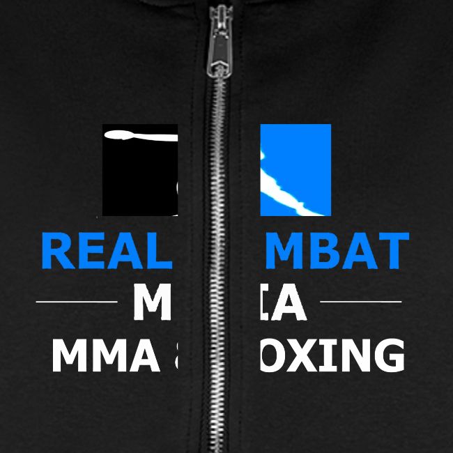 RCM MMA & BOXING Light Blue White Text