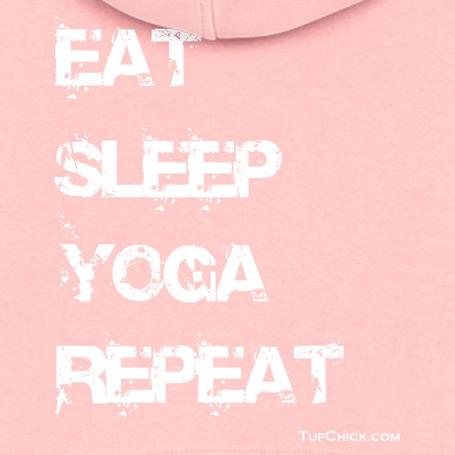 Eat Sleep Yoga Repeat - wb - TC