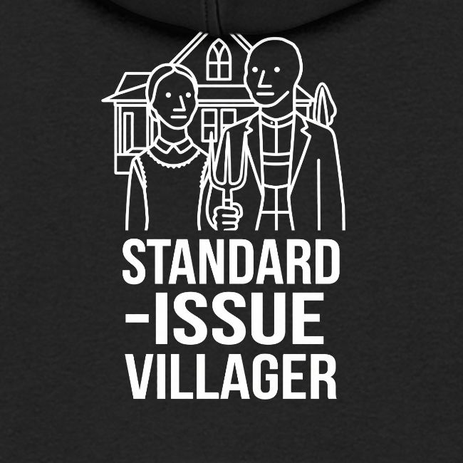 Standard-Issue Villagers (White on Color)
