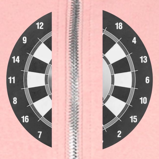 Producer Jay on Dartboard with Fusco Show back