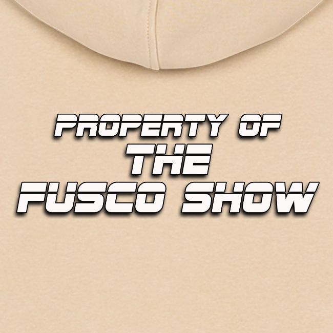 Producer Jay on Dartboard with Fusco Show back