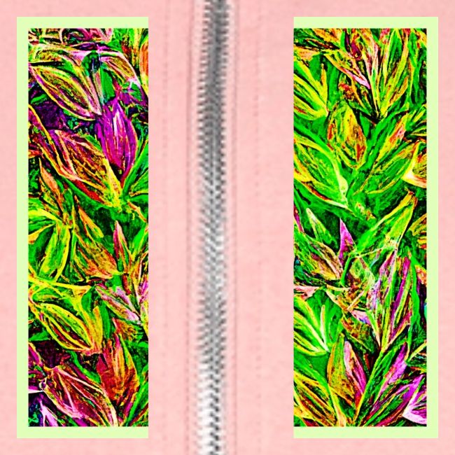 Textured Leaf Garden Art