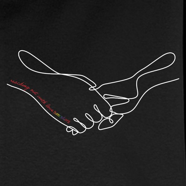Reaching Out With Love (white outlines)