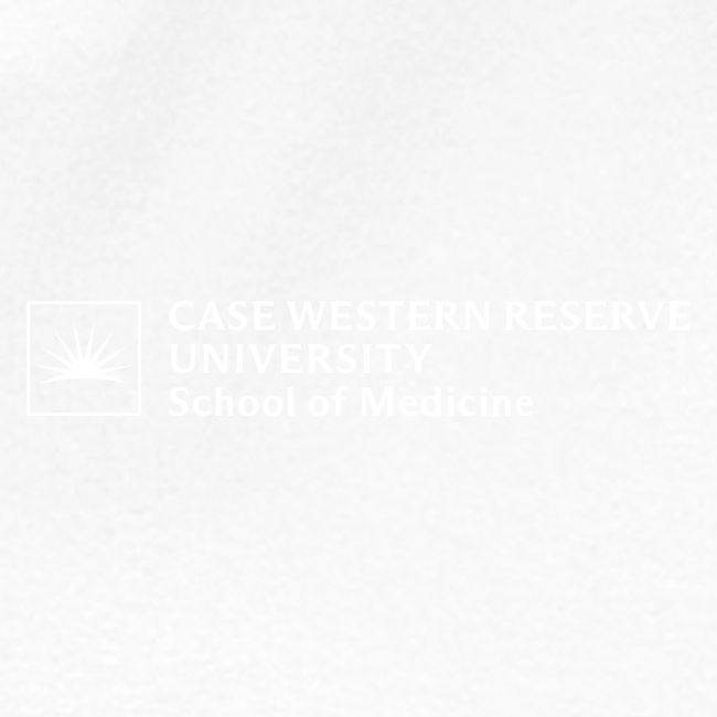 SOM Two Line Horizontal Primary Logo CWRU WHITE 1