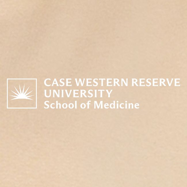 SOM Two Line Horizontal Primary Logo CWRU WHITE 1