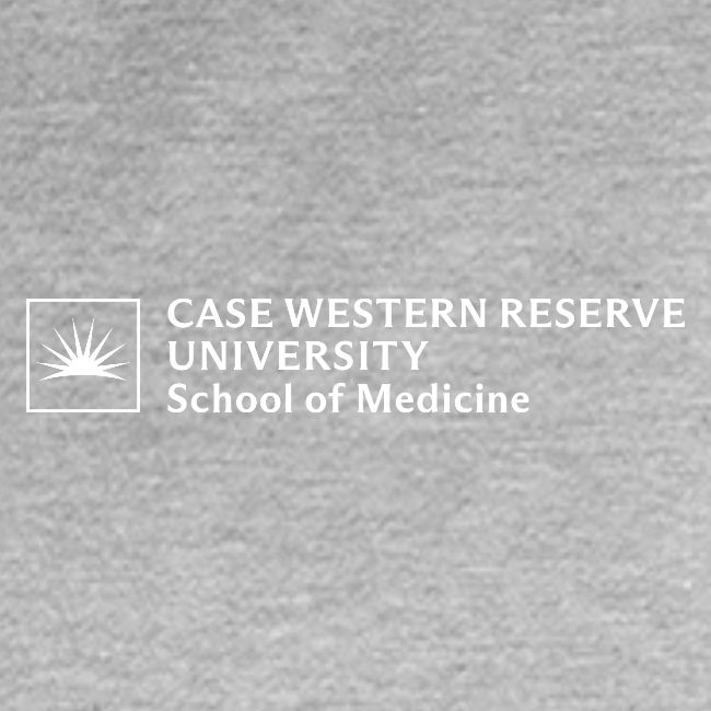 SOM Two Line Horizontal Primary Logo CWRU WHITE 1