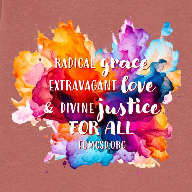 Grace Love Justice Color Splash