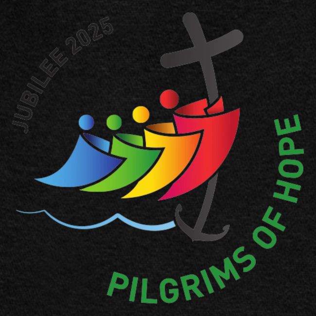 pilgrims of hope 2025 logo (Jubilee Year 2025)