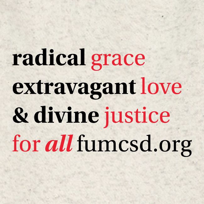 Grace. Love. Justice. serif font