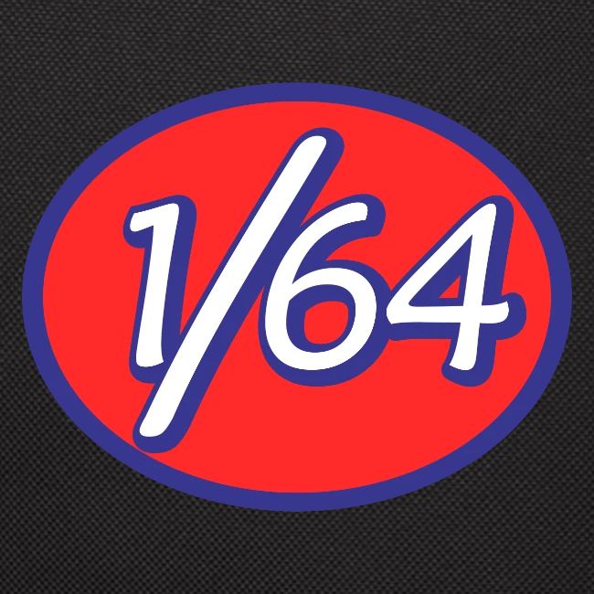 One Sixty Four -- vintage auto inspired oval