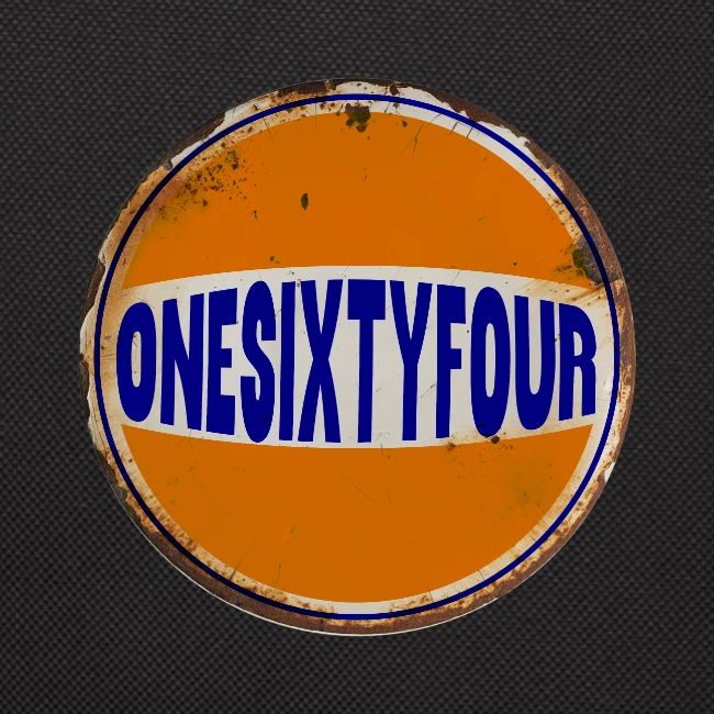 One Sixty Four --vintage auto inspired orange