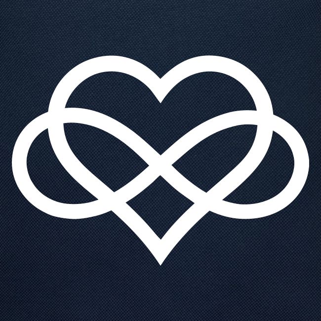 Infinity-Heart (white)