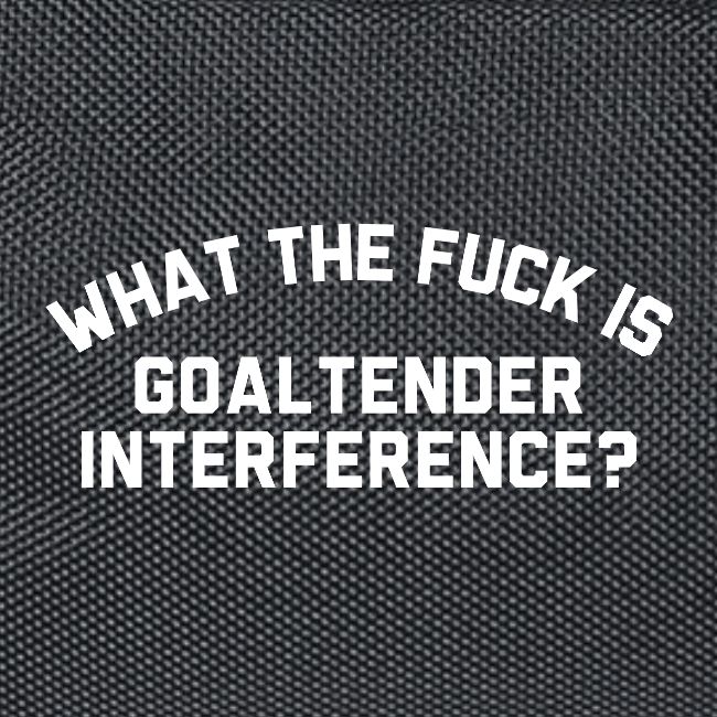 WTF is Goaltender Interference