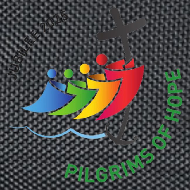 pilgrims of hope 2025 logo (Jubilee Year 2025)