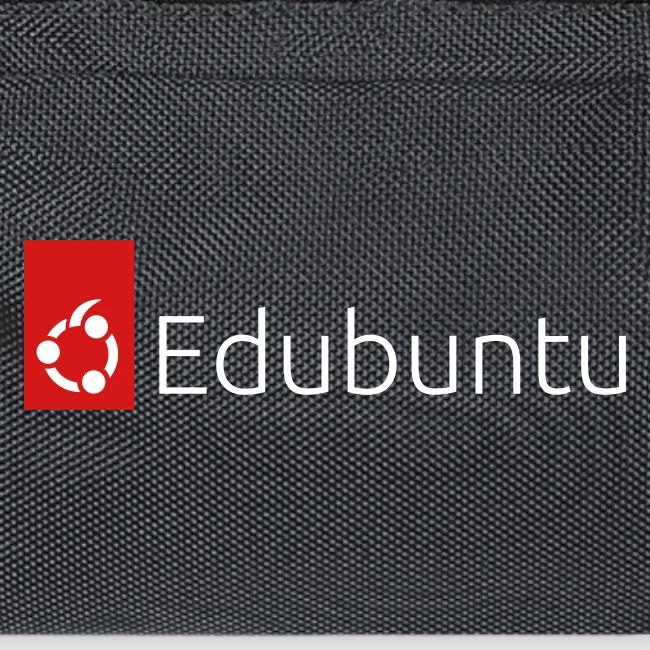 Edubuntu Logo 2023 - White