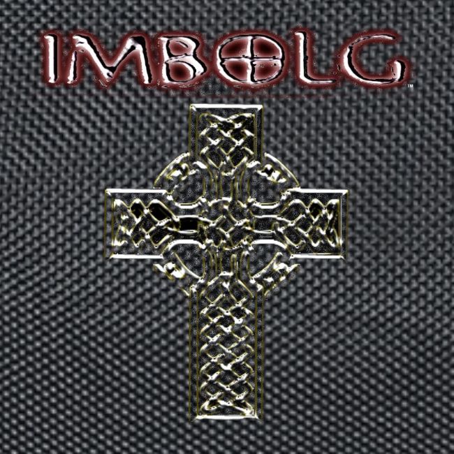 Imbolg Steel Logo with Celtic Cross