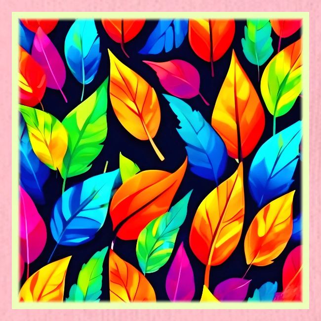 Vibrant Autumn Leaves Pattern