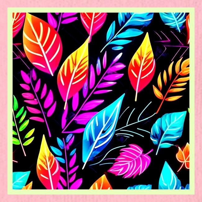 Tropical Foliage: Leaf Art