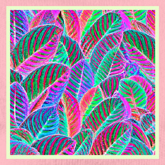 Vivid Leaf Pattern Design