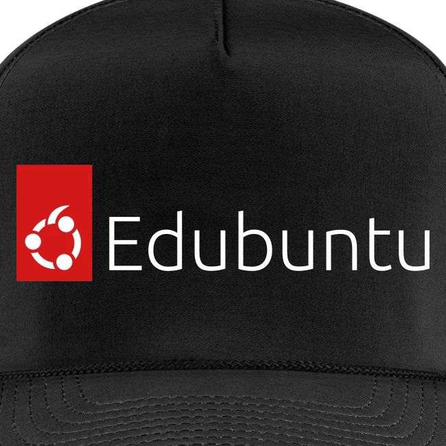 Edubuntu Logo 2023 - White