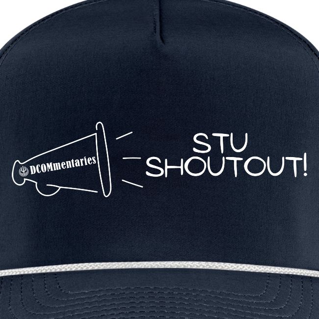 DCOMmentaries Stu Shoutout (White)