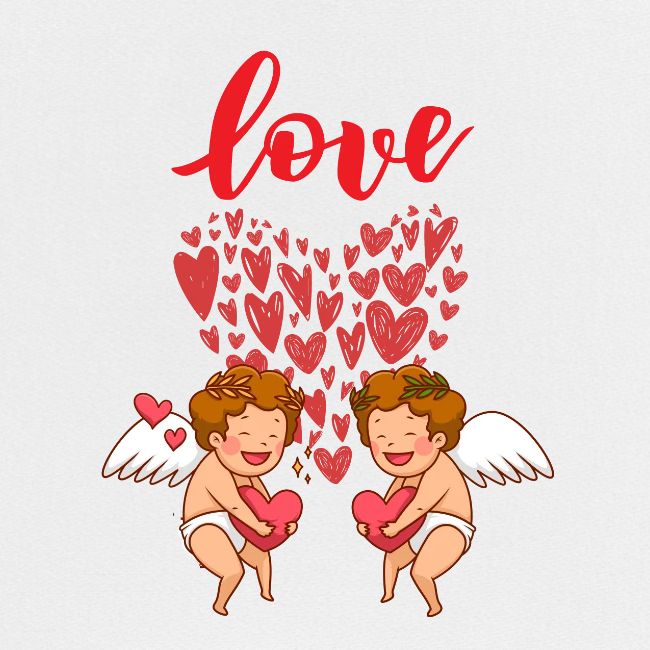 Cupid Love Designs, cupid love angel vibration.
