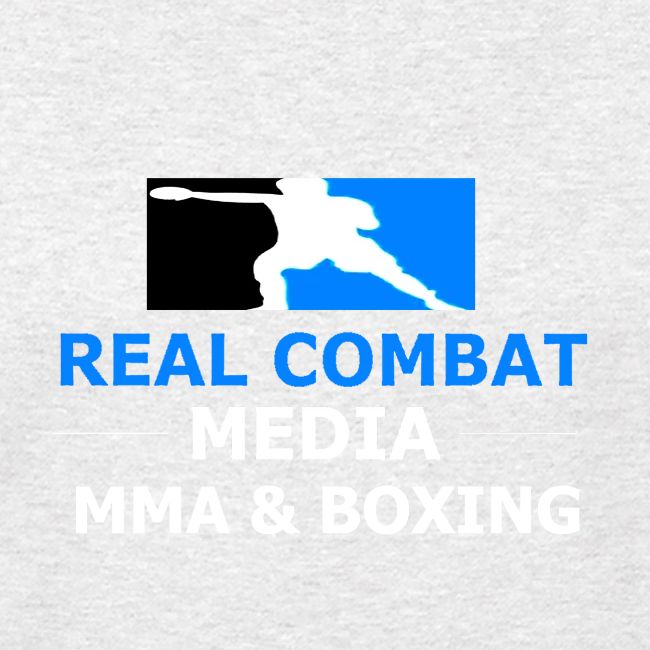RCM MMA & BOXING Light Blue White Text