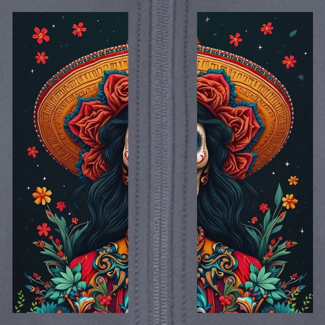 Charra Skull Art | Traditional Mexican Design