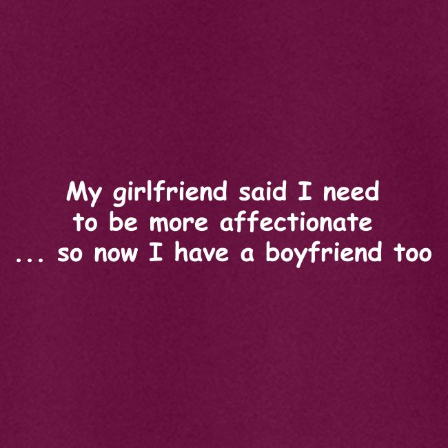 Affectionate - Girlfriend & Boyfriend